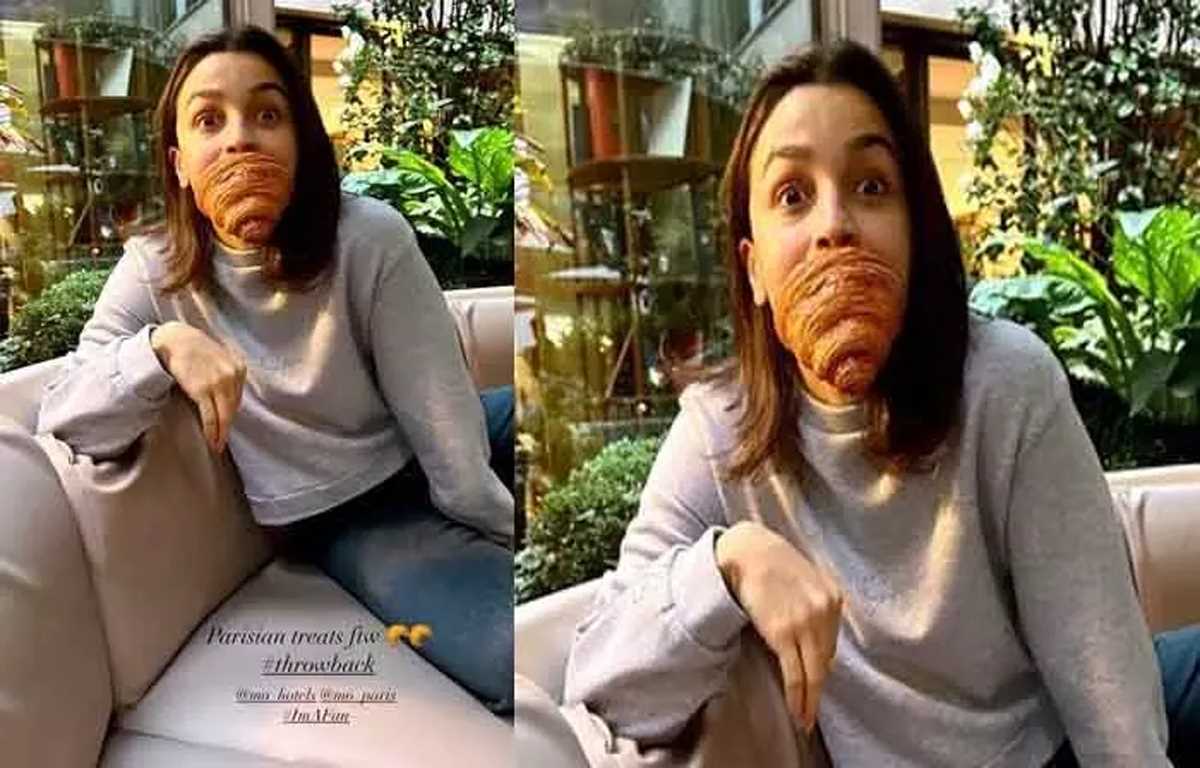 आलिया भट्ट ने रविवार का दिन खाने पर ध्यान देते हुए बिताया